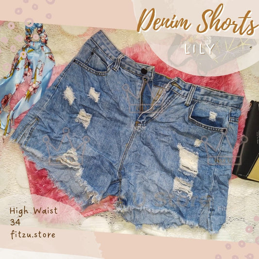 Denim Shorts - Lily